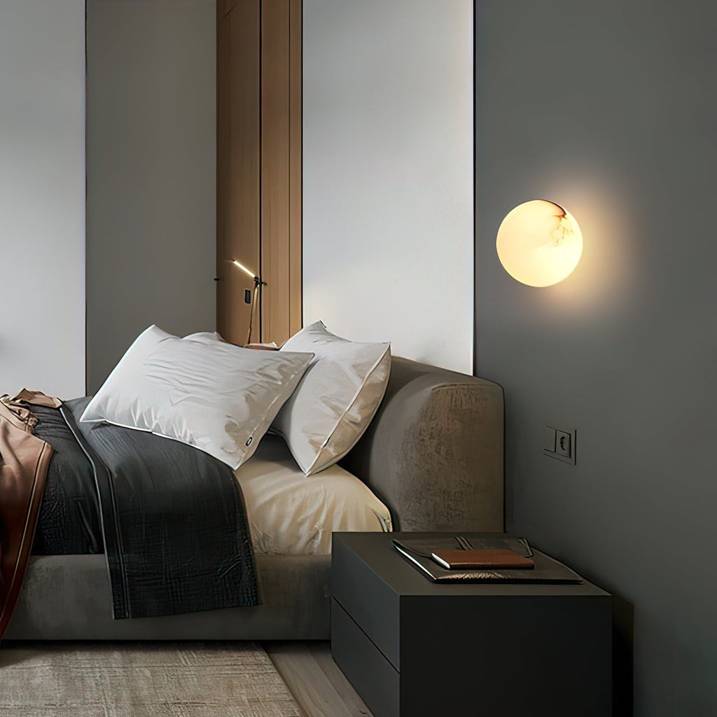 Alabaster Mini Orb Wall-mounted lamp Wall Lamp