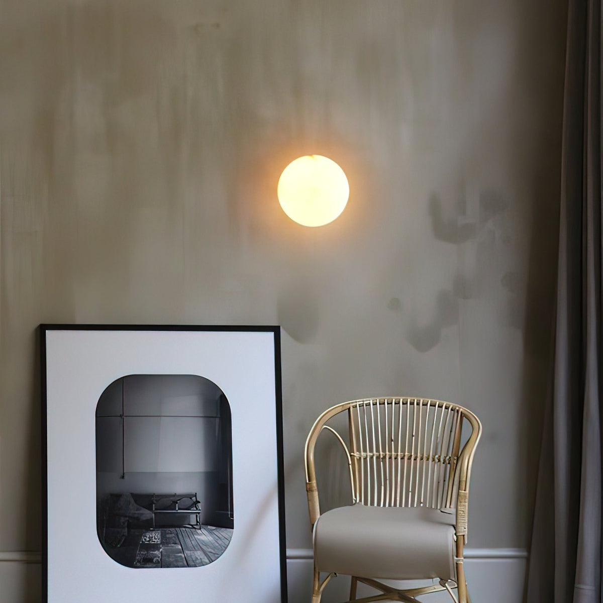 Alabaster Mini Orb Wall-mounted lamp Wall Lamp