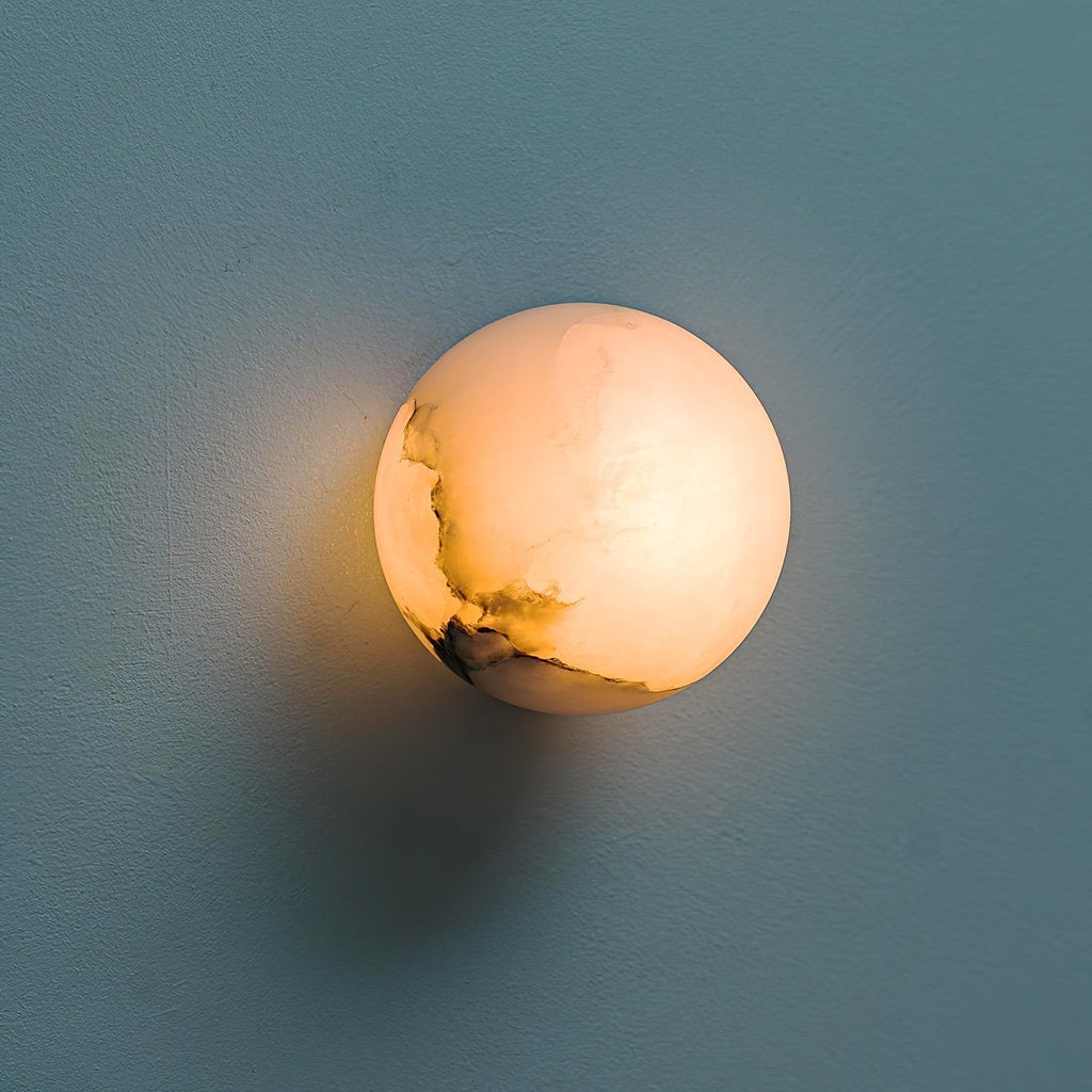 Alabaster Mini Orb Wall-mounted lamp Wall Lamp