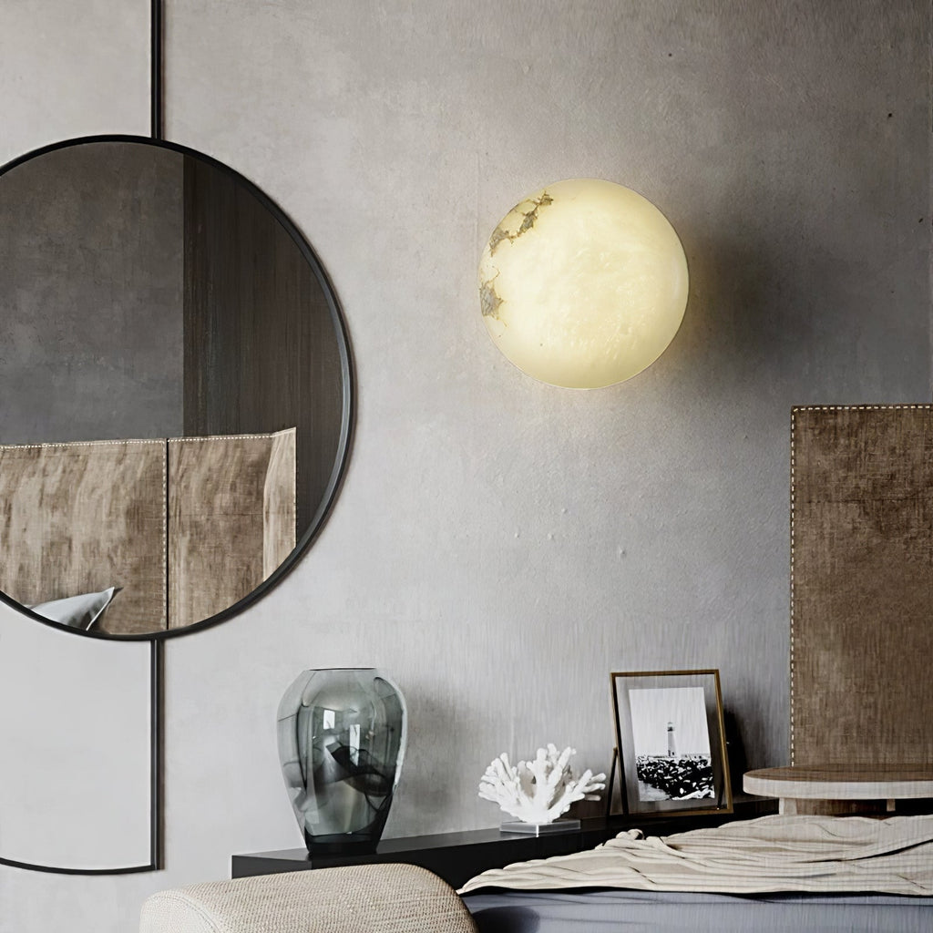 Alabaster Oval Ceiling Lamp Ceiling lamp