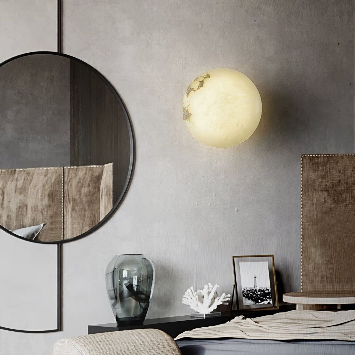 Alabaster Oval Ceiling Lamp Ceiling lamp