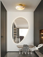 Alabaster Oval Ceiling Lamp Ceiling lamp