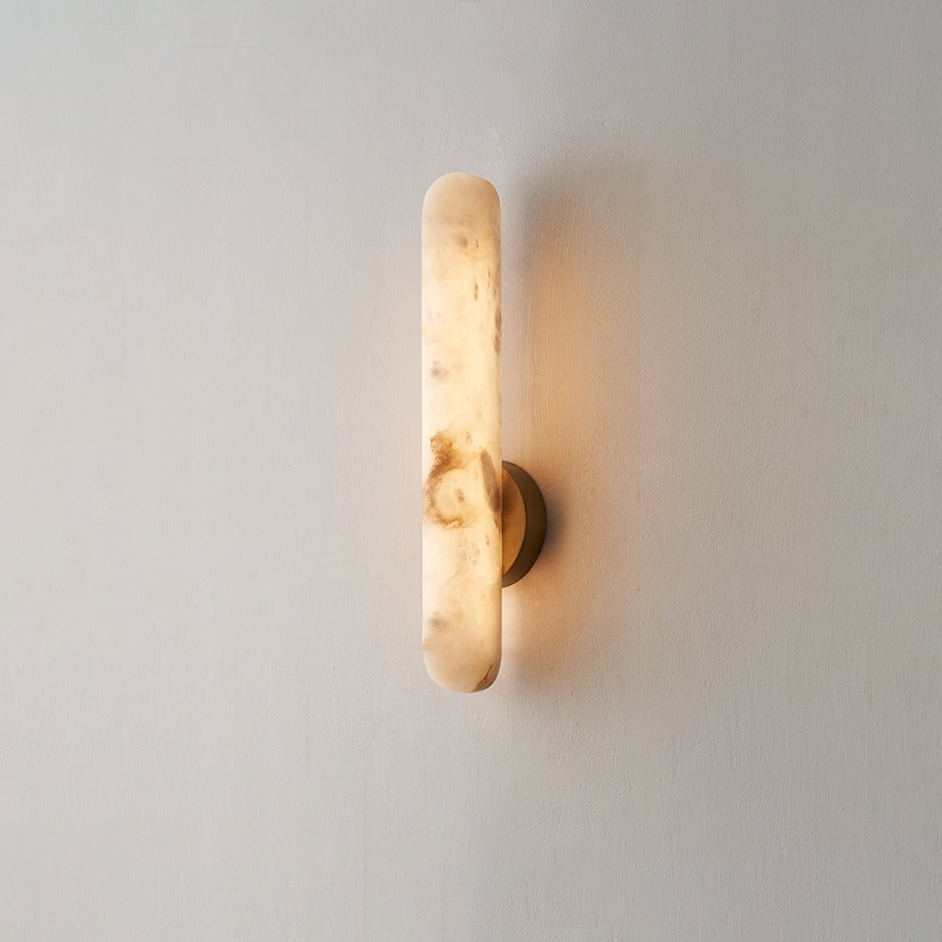 Alabaster Rod Sconce