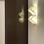 Alabaster Staircase Plug-in Wall Lamp