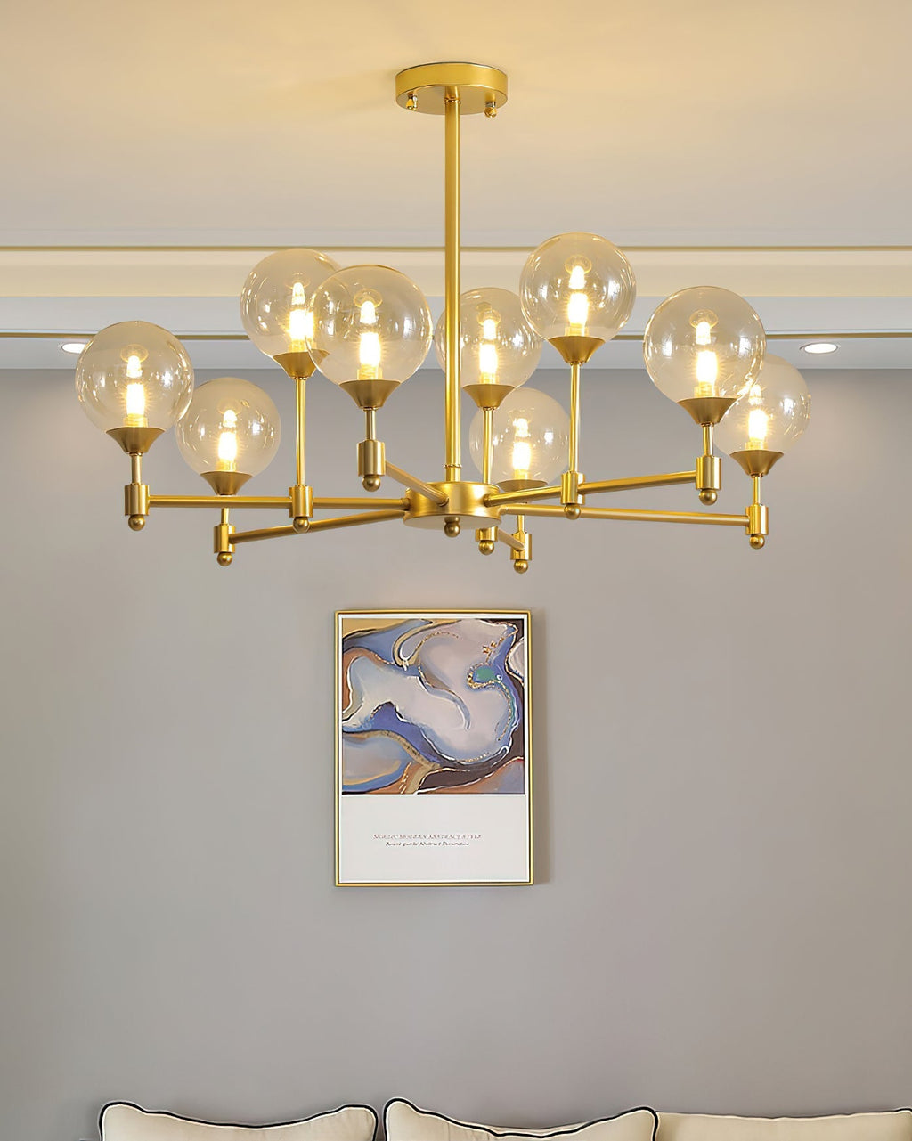 Alessio Globe Chandelier Chandelier