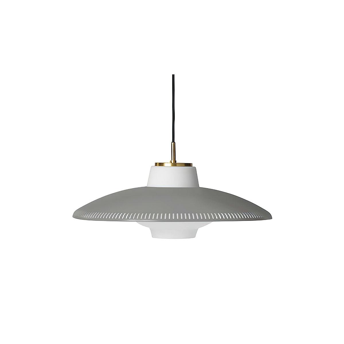 Alien Frisbee Pendant Lamp ∅ 17.7″ x H 8.9″ / Dia 45cm x H 22.5cm / Gray Pendant light