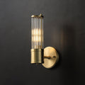 Celeste Cylinde Wall Light ∅ 4.7″ x H 11.8″ / Dia 12cm x H 30cm / Brass & Clear Wall lamp