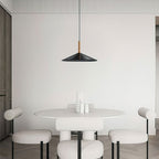 Altura Pendant Lamp ∅ 12.8″ x H 9.1″ / Black / Warm Light Pendant light