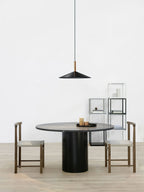 Altura Pendant Lamp ∅ 12.8″ x H 9.1″ / Black / Warm Light Pendant light