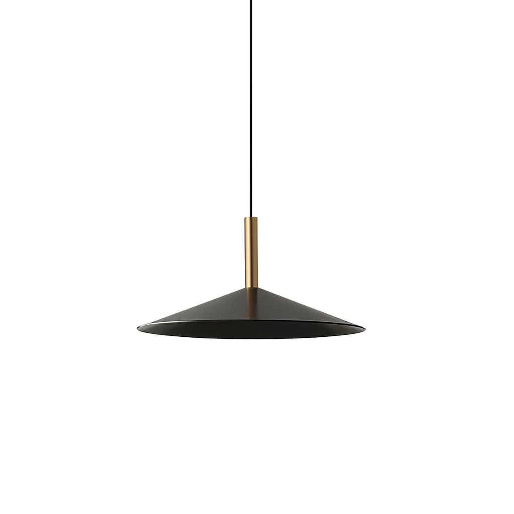 Altura Pendant Lamp ∅ 12.8″ x H 9.1″ / Black / Warm Light Pendant light
