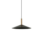 Altura Pendant Lamp ∅ 12.8″ x H 9.1″ / Black / Warm Light Pendant light