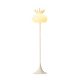Aluvia Crown Floor Lamp ∅ 14.9″ x H 61.4″/ Dia 38cm x H 156cm / White / US plug Floor lamp