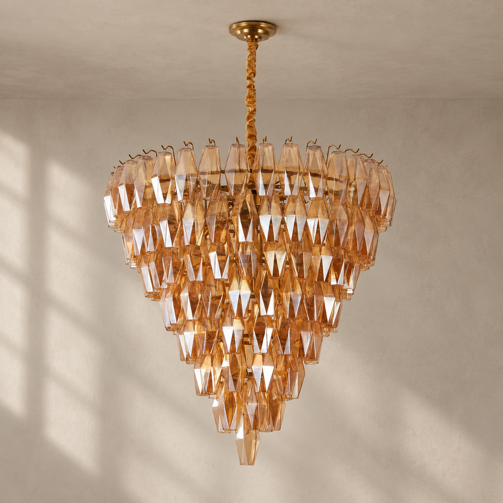 Amber Empire Chandelier