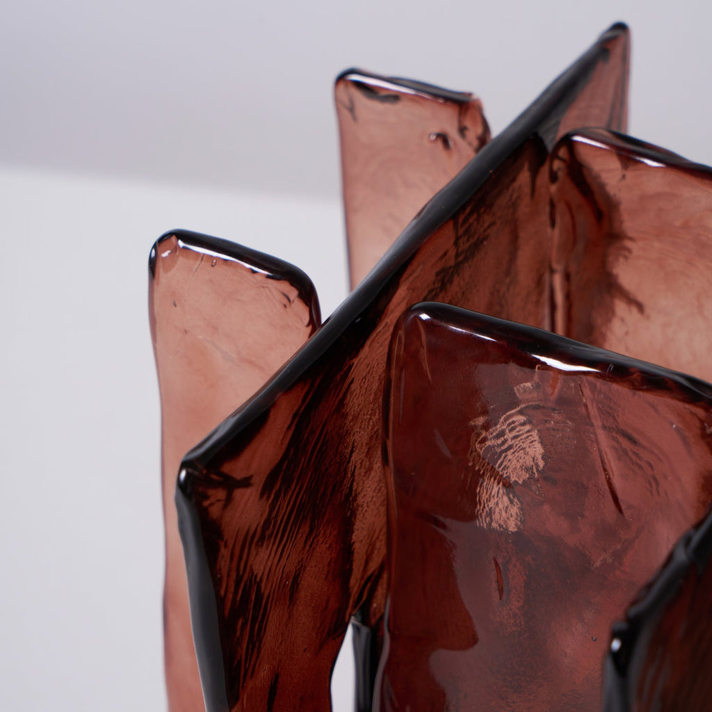 Amber Building Block Table Lamp