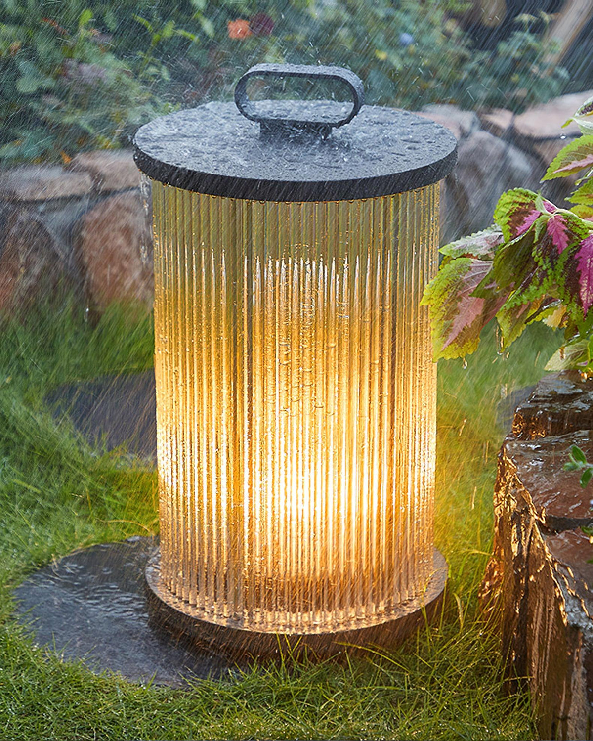 Lantern Garden Solar Outdoor Light Floor lamp