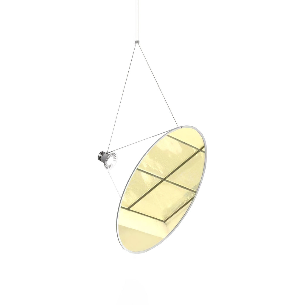Amisol Pendant Lamp ∅ 19.7’’ x 15.7’’ / Dia 50cm x H 40cm / Gold / Warm Light Pendant light