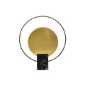 Amos Camden Table Lamp ∅ 16.1″ x H 18.5″ / Dia 41cm x H 47cm / Black + Gold / US plug Table lamp