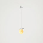 Animal Sleeping Pendant Lamp Little Bear Size: ∅ 5.9″ x H 59″ / Dia 15cm x H 150cm / White Pendant light