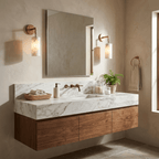 Anvil Hammered Alabaster Wall Sconce