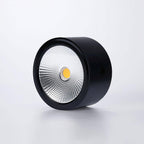 Anzio Spotlights ∅ 2.8″ x H 1.6″ / Dia 7cm x H 4cm / Black / Warm Light Ceiling lamp