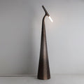 Apex Texture Floor Lamp ∅ 11.8″ x H 65″ / Brown / US Plug Floor lamp