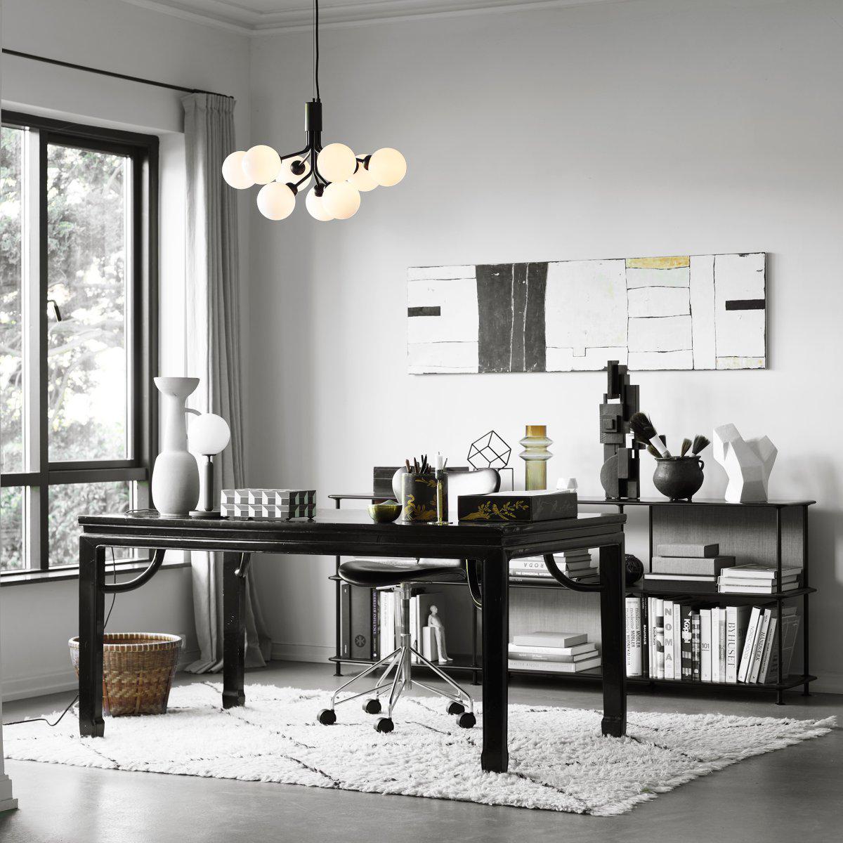 Glass Sphere Cluster Chandelier Chandelier