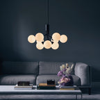 Glass Sphere Cluster Chandelier Chandelier