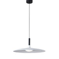 Aplomb Metal Pendant Lamp Φ 17.7″ x H 7″ / Dia 45cm x H 17cm / Matt White / Warm Light Pendant light