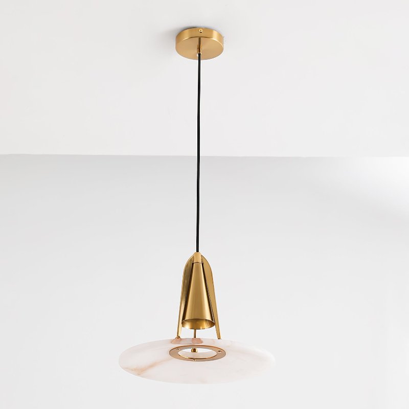 Aragon Pendant Lamp ∅ 13.4″ x H 10.2″ / Dia 34cm x H 26cm / Copper / Warm Light Pendant light