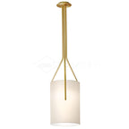 Thorne Linen Cylinder Chandelier