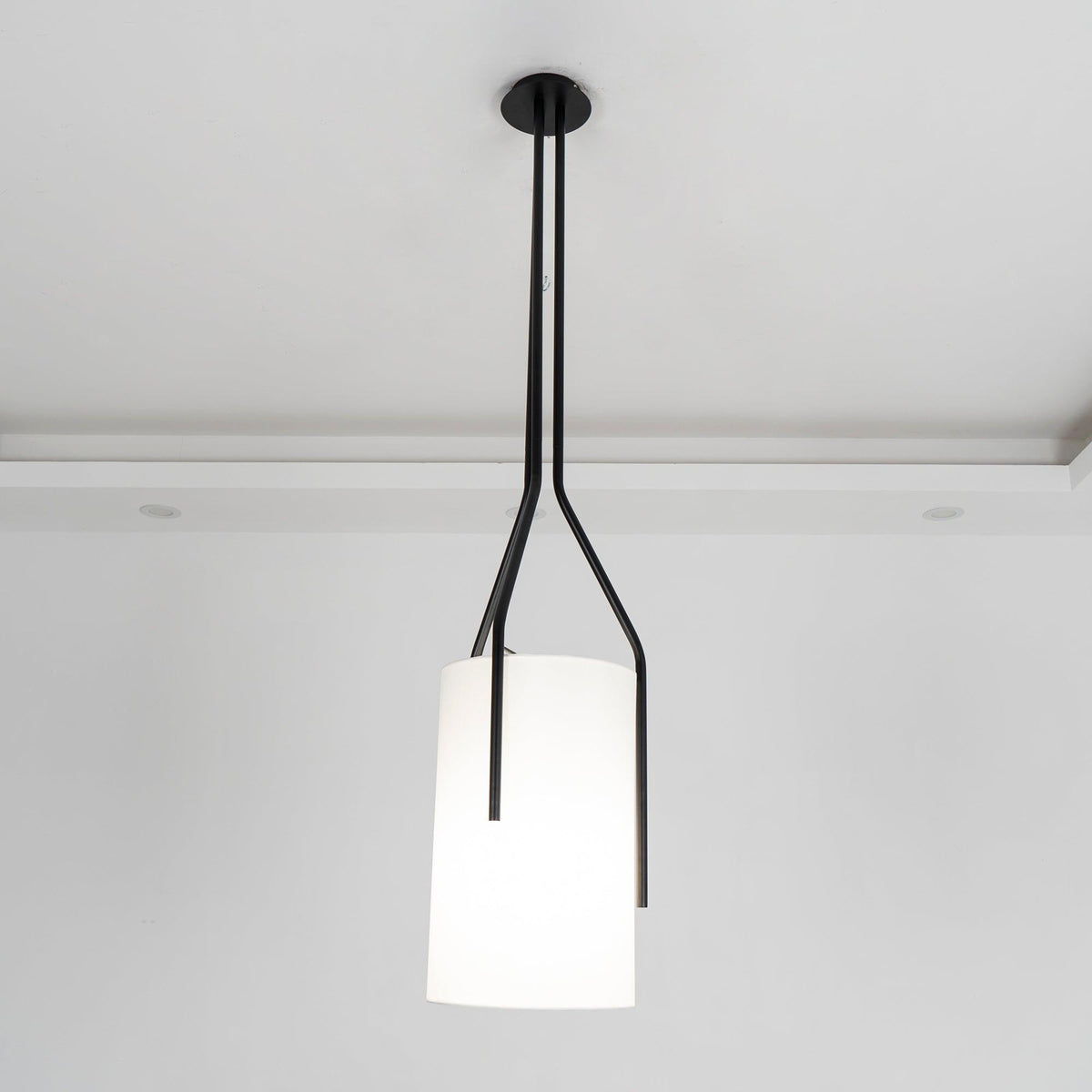 Thorne Linen Cylinder Chandelier