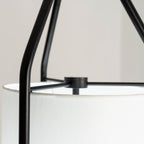Thorne Linen Cylinder Chandelier