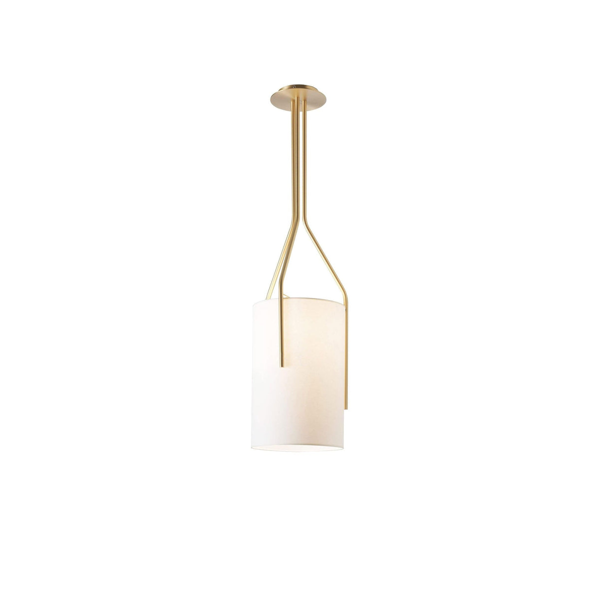 Thorne Linen Cylinder Chandelier