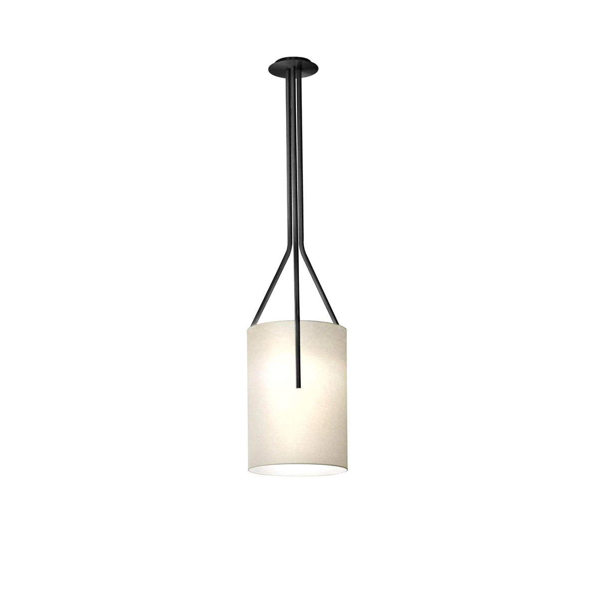 Thorne Linen Cylinder Chandelier