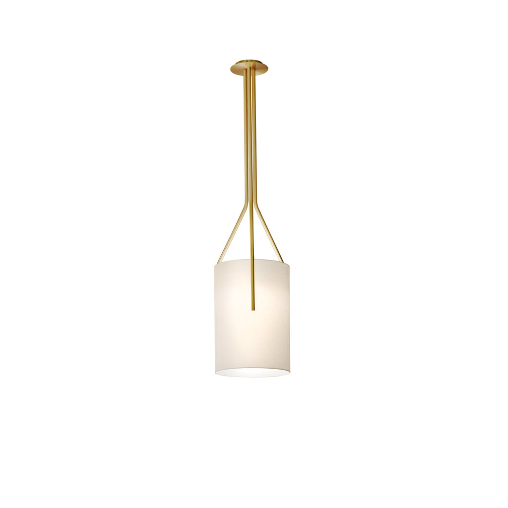 Thorne Linen Cylinder Chandelier