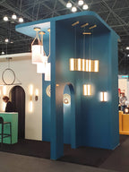 Thorne Linen Cylinder Chandelier