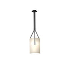 Thorne Linen Cylinder Chandelier