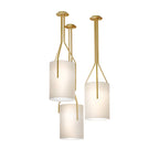 Thorne Linen Cylinder Chandelier