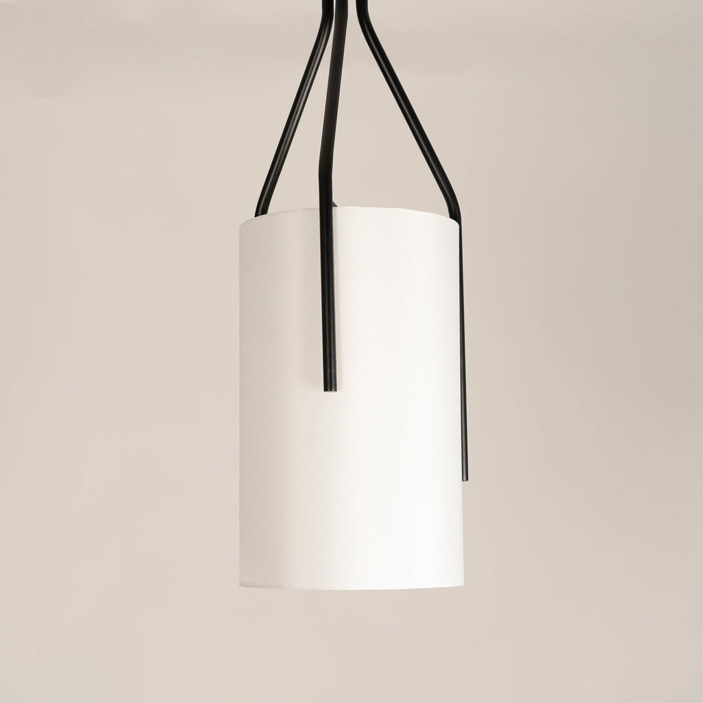Thorne Linen Cylinder Chandelier