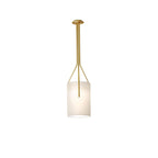Thorne Linen Cylinder Chandelier