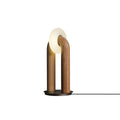 Arcadia Table Lamp ∅ 7.8″ x H 17.7″ / Dia 20cm x H 45cm / Wood Color / US Plug Table lamp