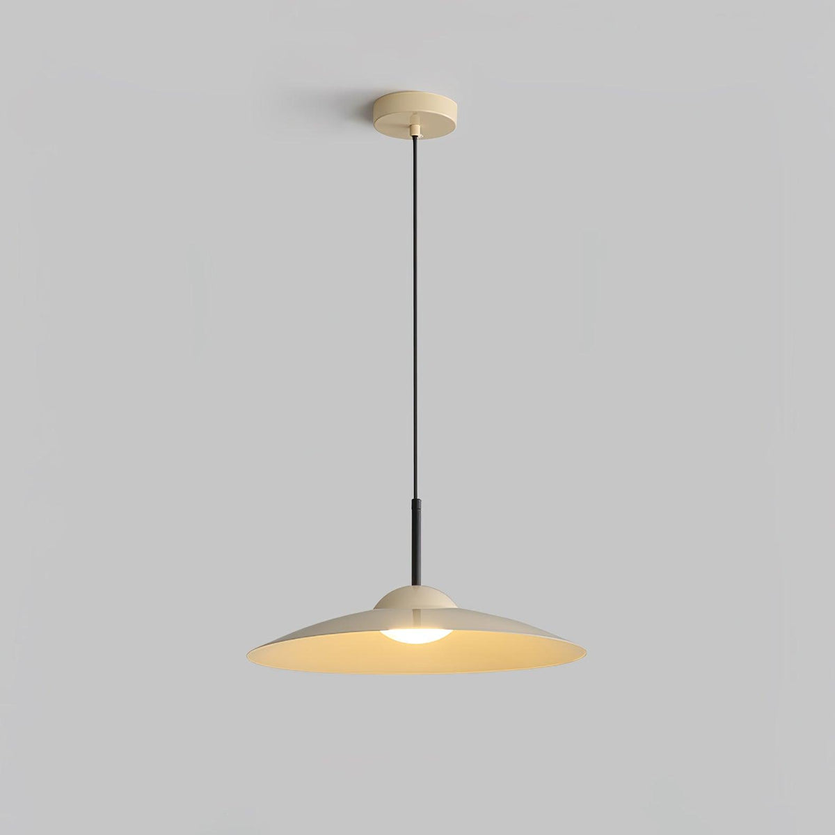 Arcadian Pendant Light ? 15.7″ x H 5.9″ / Dia 40cm x H 15cm / Milky White / Warm Light Pendant light