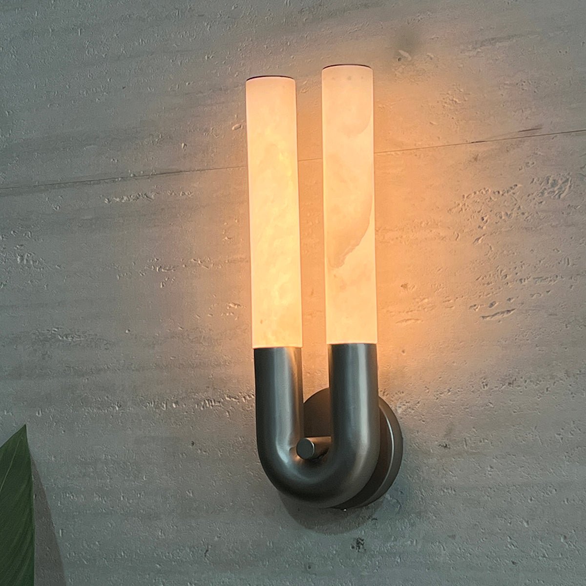 Arch Alabaster Sconce