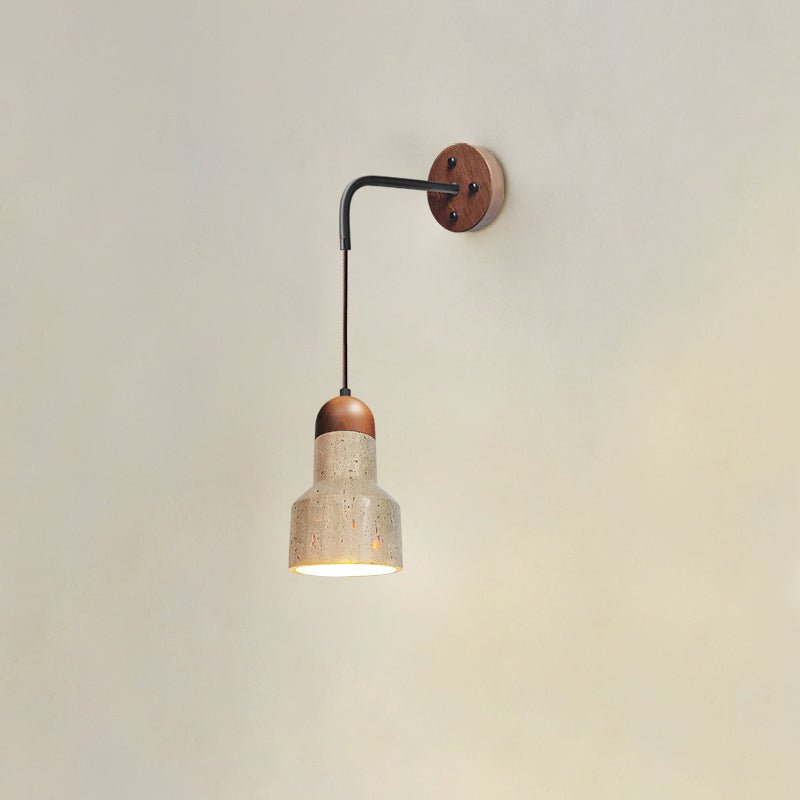 Arched Travertine Wall Light