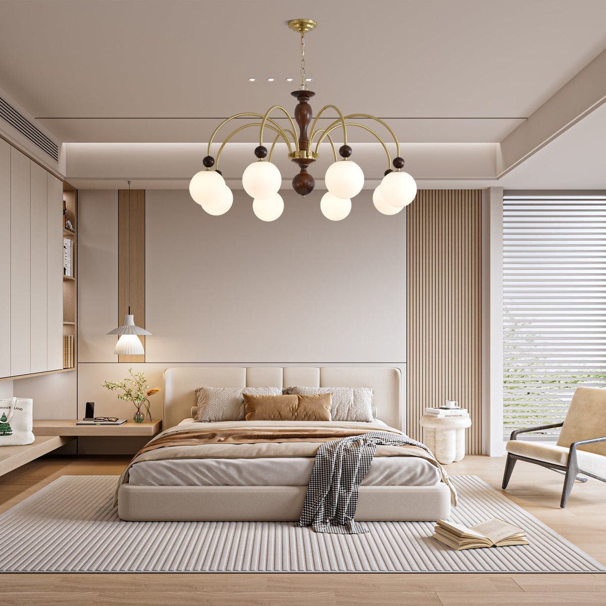 Double Twist Chandelier