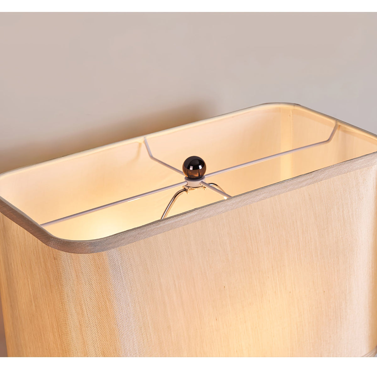 Arc Travertine Table Lamp