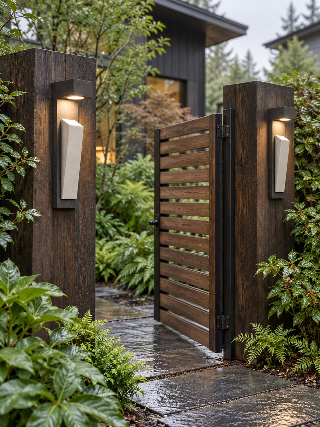 Ardessa Micro-Cement Outdoor Wall Sconce