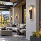 Ardessa Micro-Cement Outdoor Wall Sconce