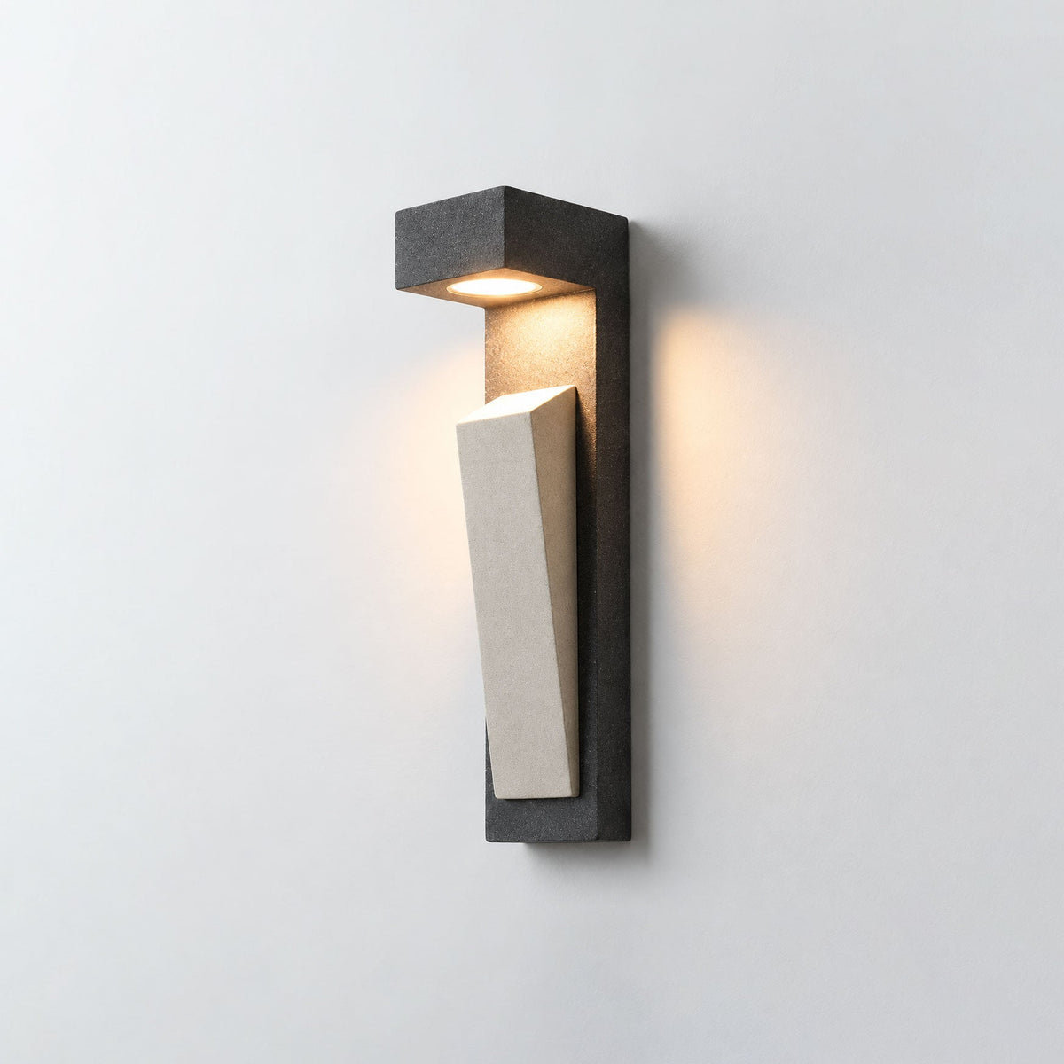 Ardessa Micro-Cement Outdoor Wall Sconce