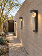 Ardessa Micro-Cement Outdoor Wall Sconce